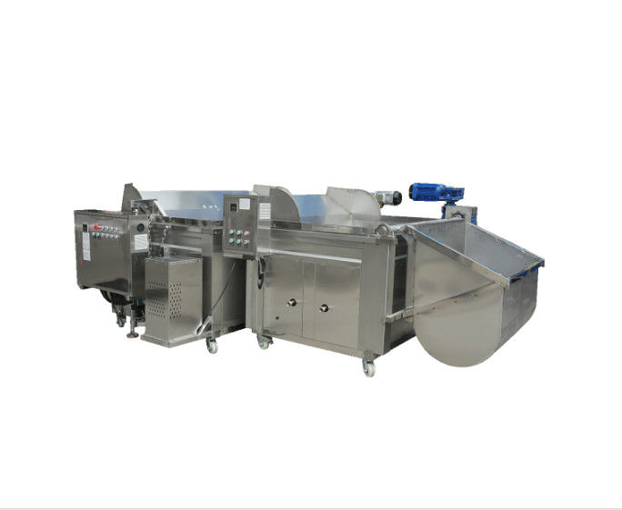 Electric Heating Automatic Fryer Machine with Auto Loading And Discharging For Pork, meat, peanut