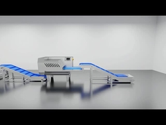 Industrial automatic frying machine  potato chips frying production line