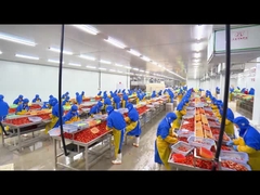 automatic frying production line for crayfish